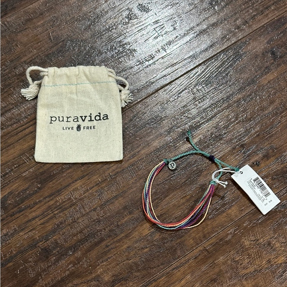 Pura Vida Women's Multi-Color Adjustable Bracelet - Picture 3 of 6